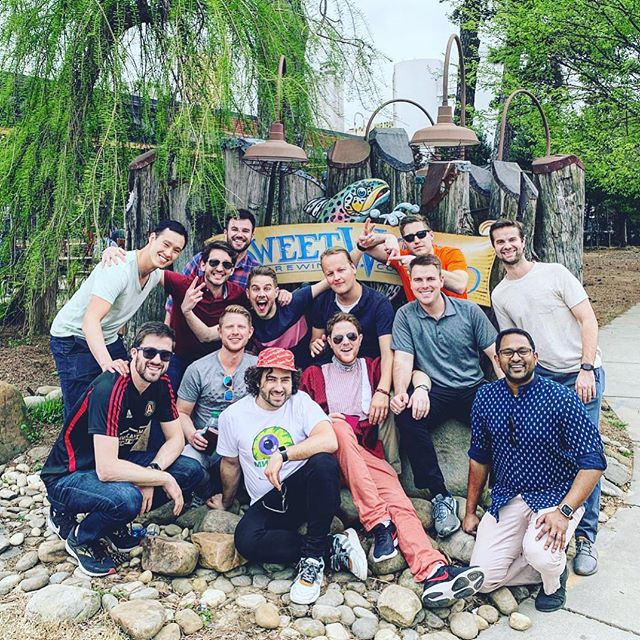 bachelor party at sweetwater brewery