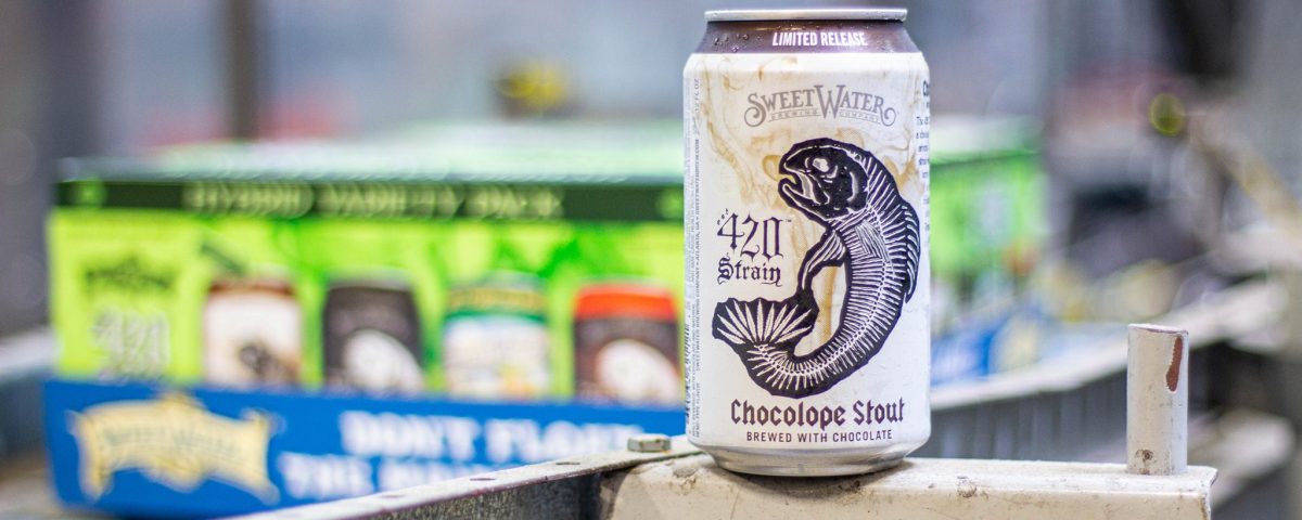 sweetwater chocolope beer can