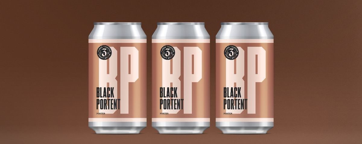 cans of three taverns black portent