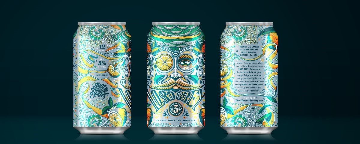 cans of three taverns lord grey