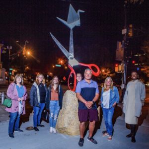 group on walking food tour