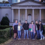 group on atlanta food tour outside historic building